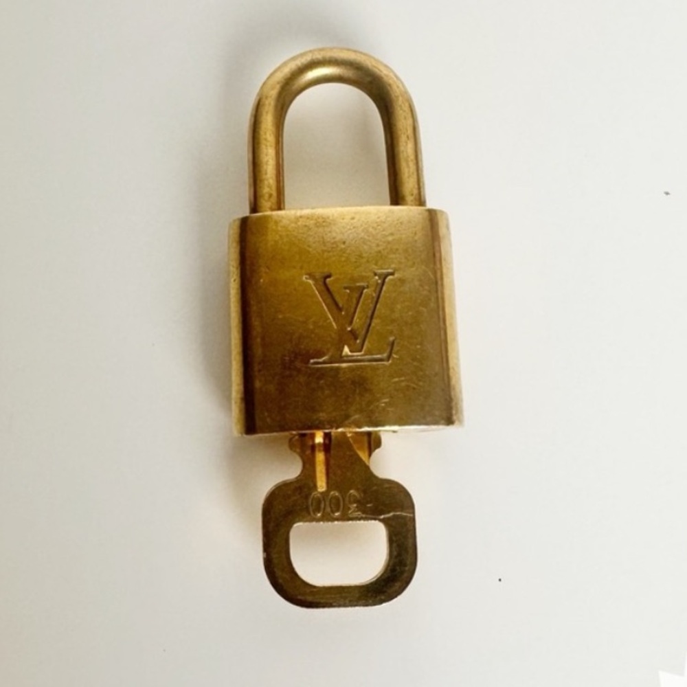 Louis Vuitton Padlock and Key #300 Authentic